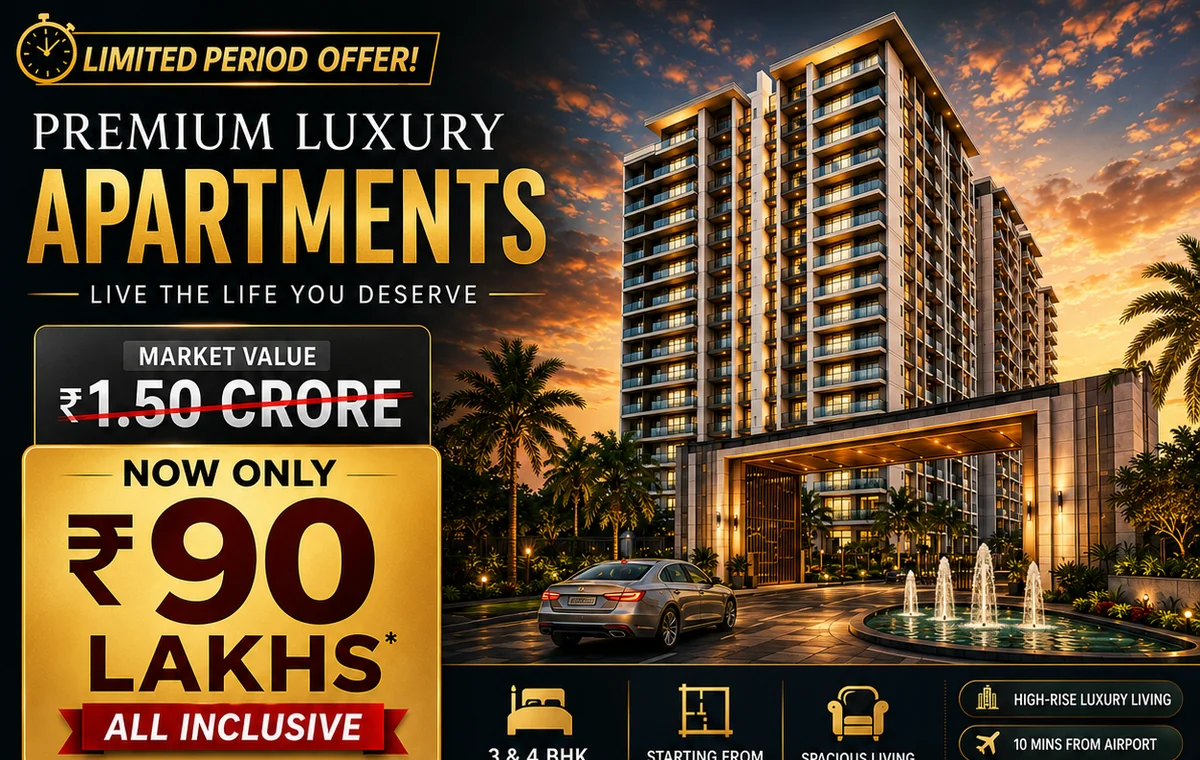 Premium apartments at Tukkuguda
